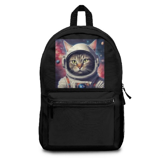 space cat Backpacks