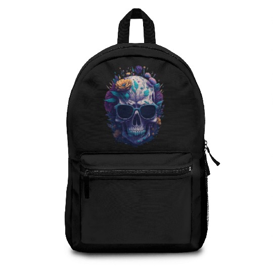Floral Skull | C07 Backpacks