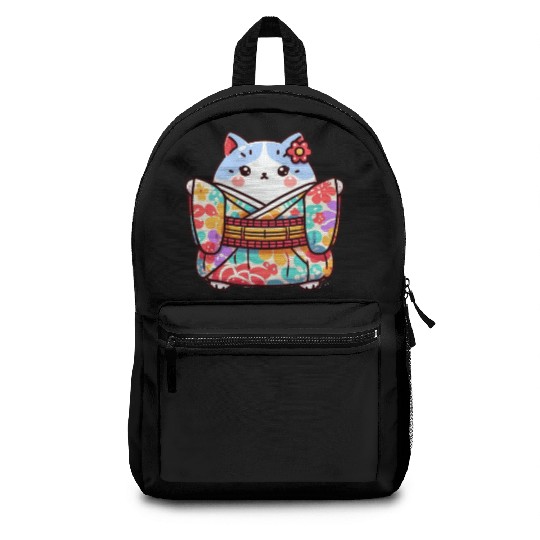 Japanese cat or Neko Backpacks