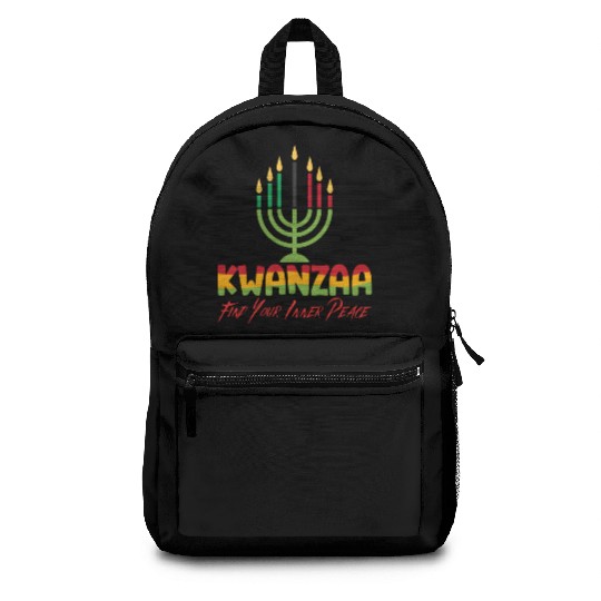 Celebrate Kwanzaa, Embrace your Inner Peace Backpacks