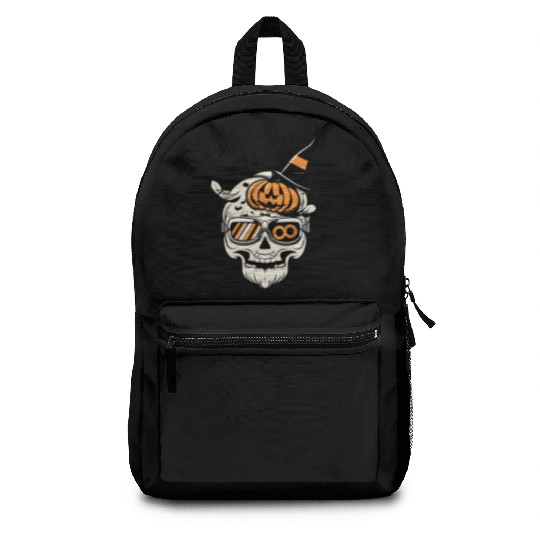 Skull Candy Punppkin Halloween Backpacks