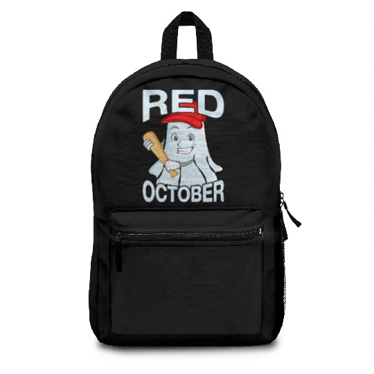 Vintage Philly Red October Philadelphia Ghost Backpacks