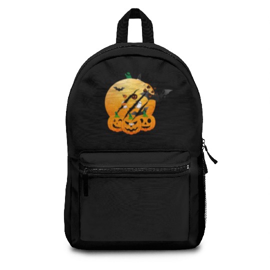 Halloween Harvest Be Courageous Backpacks