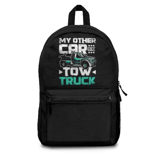 My other car is a tow truck Backpacks