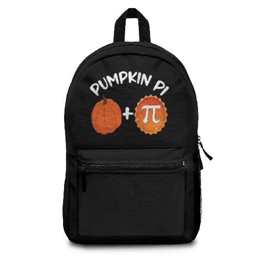 Pumpkin Pi Math Backpacks Funny Halloween Thanksgiving