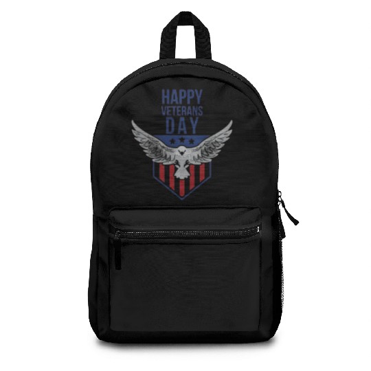 Happy veterans day Backpacks