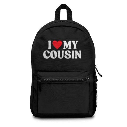 I Love My Cousin I Heart My Cousin Backpacks