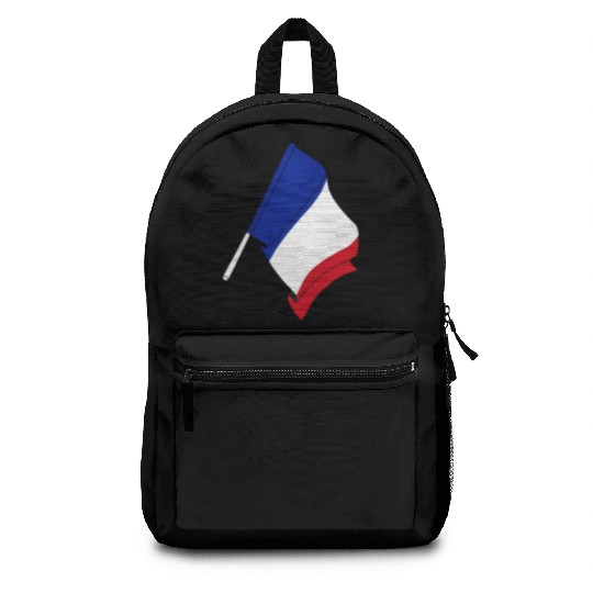 France flag Backpacks
