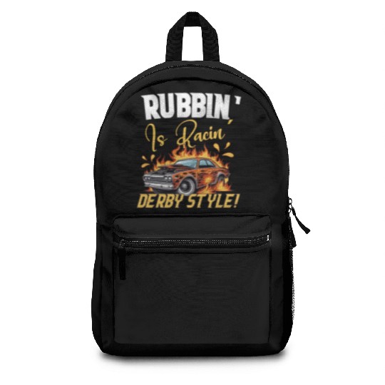 Demo Derby Demolition Derby Demolition Derby Lover Backpacks