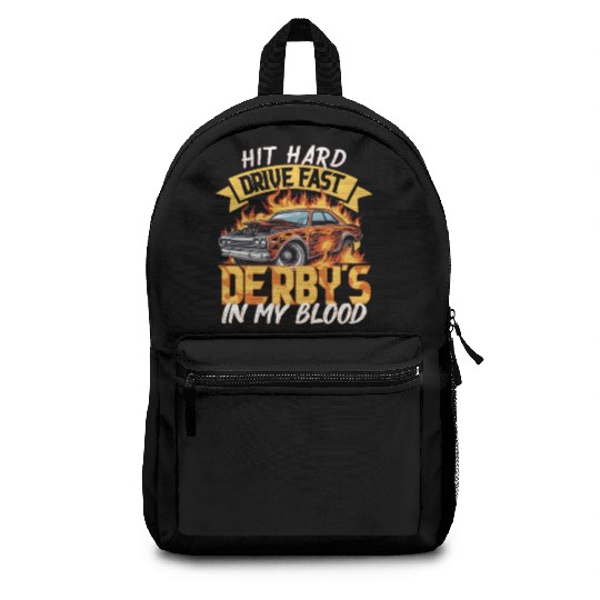 Demo Derby Demolition Derby Demolition Derby Lover Backpacks