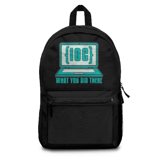 Cybersecurity IOC What You Did Computer Science Backpacks