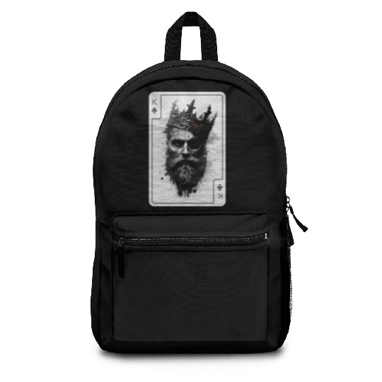 King Gothic Poker Card Game Horror Creepy Backpacks