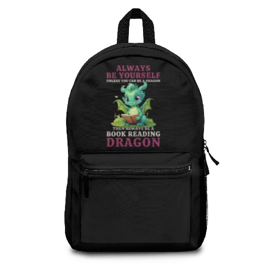 "Always Be Yourself" - Book Reading Green Dragon Backpacks
