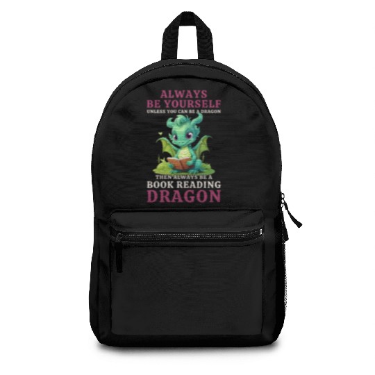 "Always Be Yourself" - Book Reading Green Dragon Backpacks
