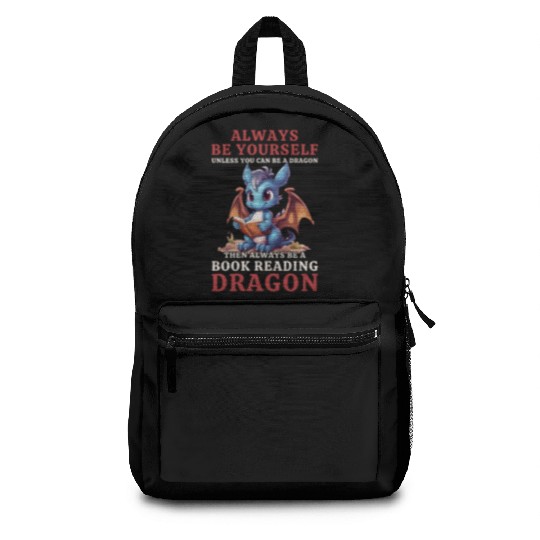 "Always Be Yourself" - Book Reading Blue Dragon Backpacks