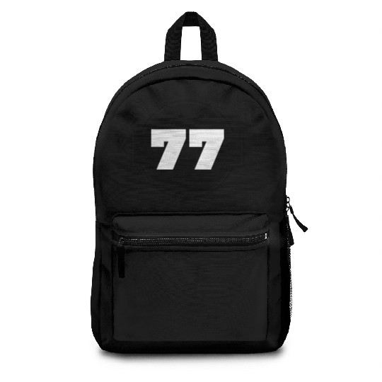 Congratulations 77 Years - Number Seventy-Seven Backpacks