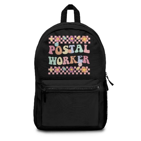 Floral POSTAL WORKER Backpacks