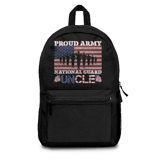 Proud Army National Guard Uncle Backpacks