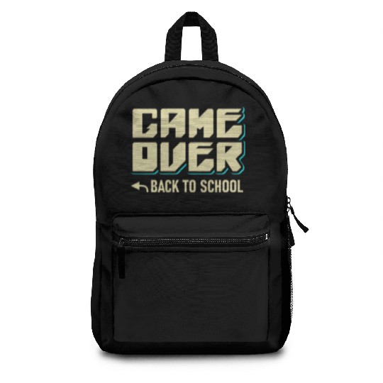 Game Over Back To School Backpacks