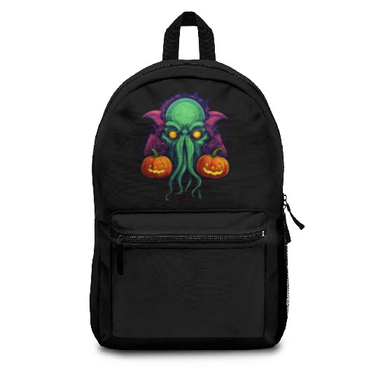 Halloween with Cthulhu Backpacks