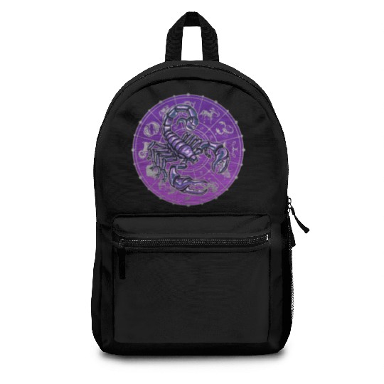 Scorpio Zodiac star sign horoscope Astrology Backpacks