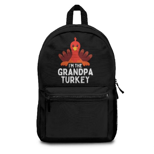 I'm the Grandpa Turkey Backpacks