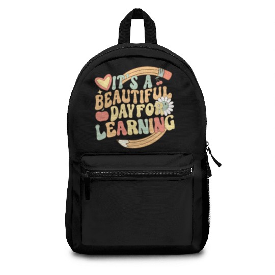Teacher Smile Face Backpacks