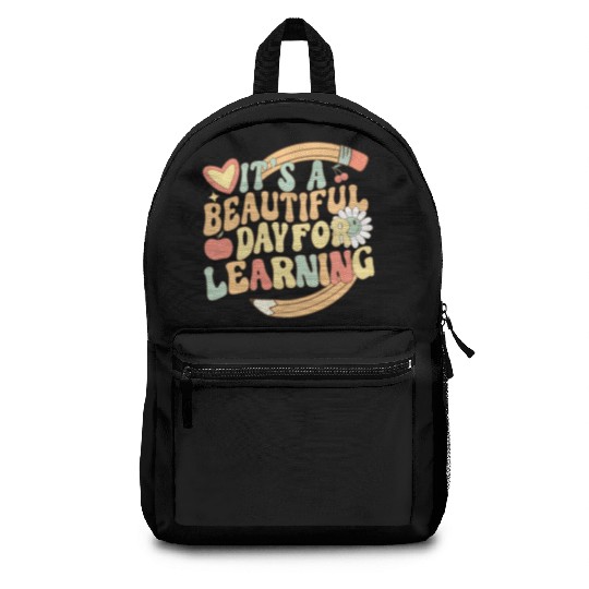 Teacher Smile Face Backpacks