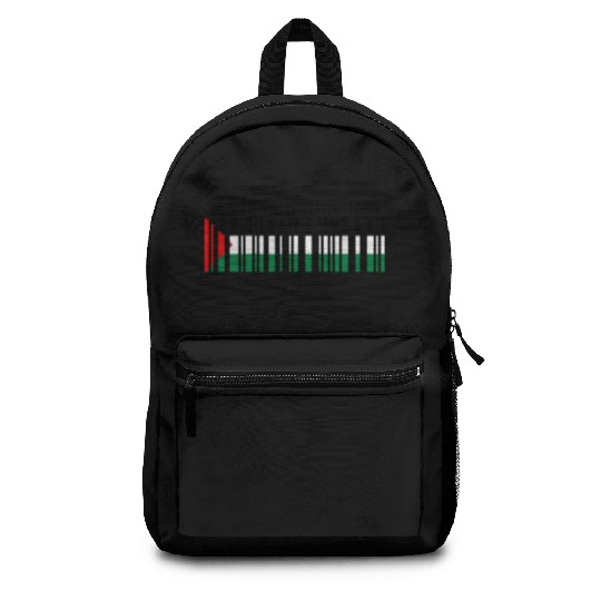 Made in Bethlehem Barcode Palestine Flag for Pales Backpacks