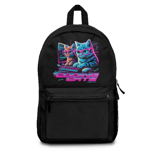 Coding Cats Programmer Backpacks