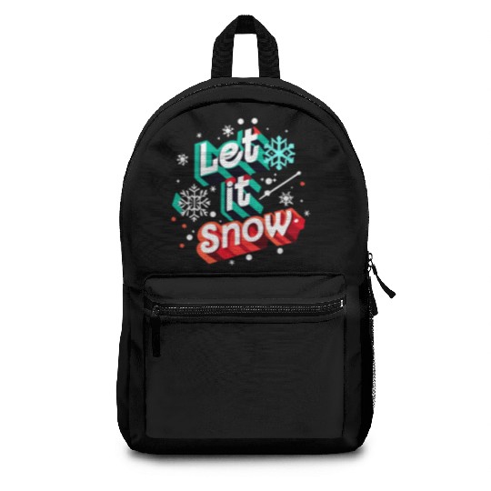 Let it Snow. Backpacks
