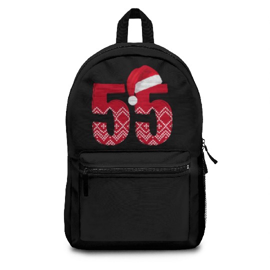 Christmas Number 55 Years Old - Nr. Fifty Five Backpacks