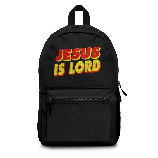 Jesus Is Lord Love Jesus Christian Christmas Backpacks