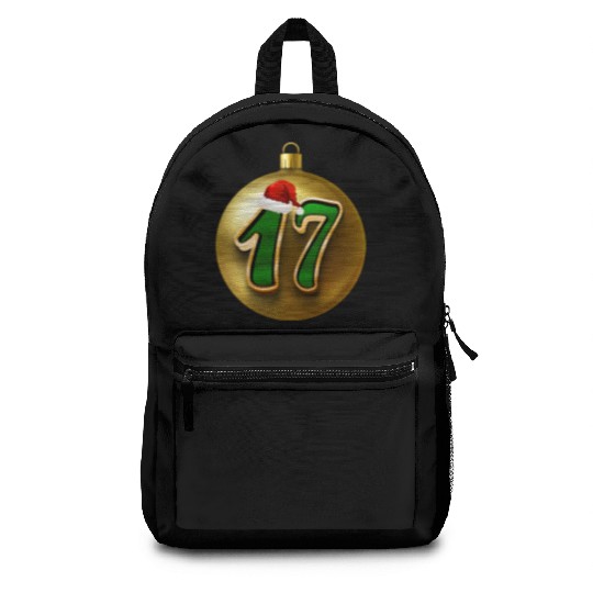 17 Years Young - Seventeen Christmas Balls Backpacks
