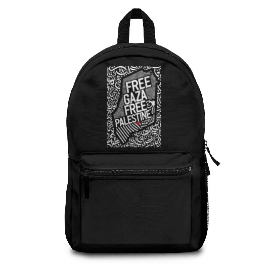 free palestine support palestine Backpacks