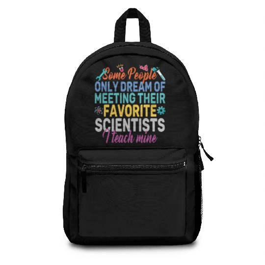 SCIENCE TEACHER Backpacks Teach Biology Chemistry Physic
