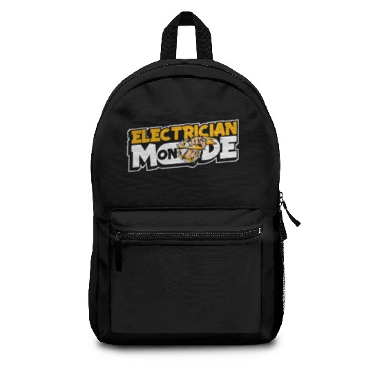 Electrician Mode On Wiremen Powerline Technician Backpacks
