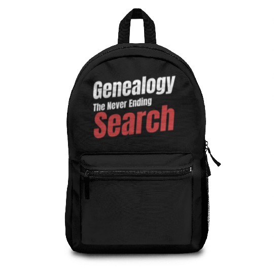 Genealogy The Never Ending Search Historian Backpacks