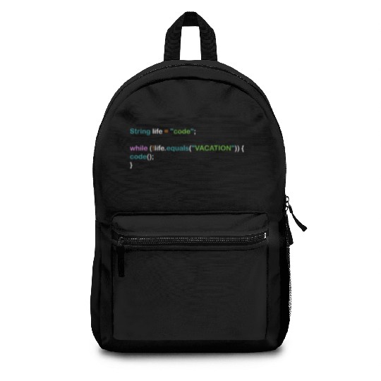 Funny Programmer Nerd Computer Science Programming Backpacks