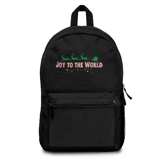 Joy to the World Backpacks