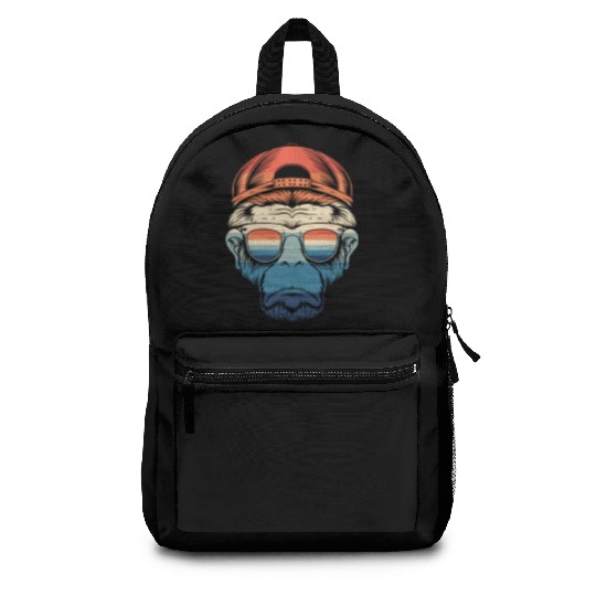 Cheeky Chic: Monkey Face Apparel Backpacks