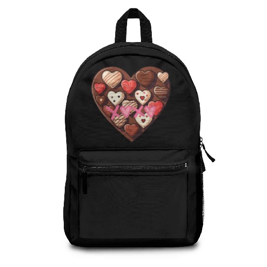 Chocolate XoXo Valentine's Day Backpacks