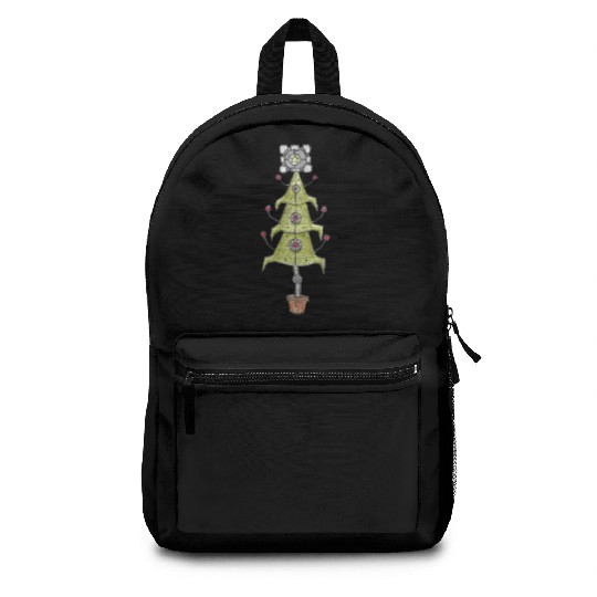 Sci-Fi Alien Robot Christmas Tree Backpacks
