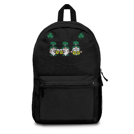 Irish Beer Drinking Gnomies Team Funny St Patrick Backpacks