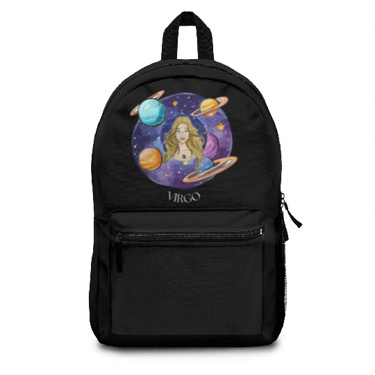 Virgo zodiac sign Backpacks