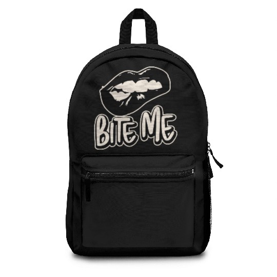 Bite Me ©WhiteTigerLLC.Com LIKE US ON FACEBOOK Backpacks