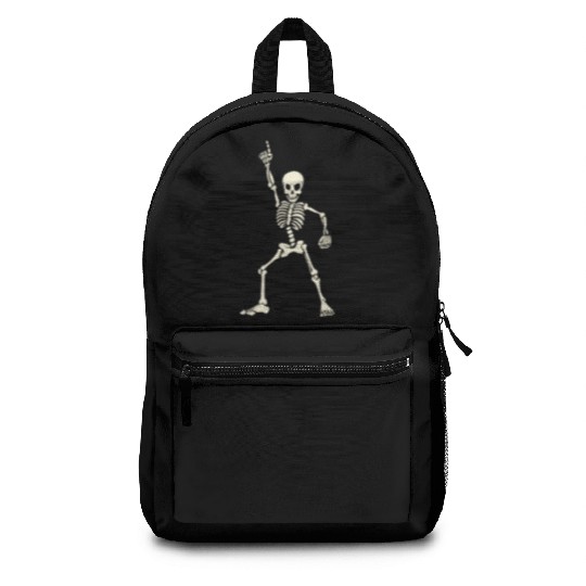 Dancing skeleton Backpacks