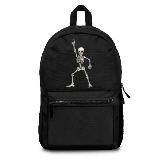 Dancing skeleton Backpacks