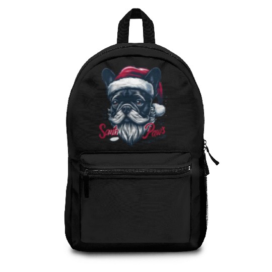 SANTA PAWS IS COMING TO TOWN Backpacks