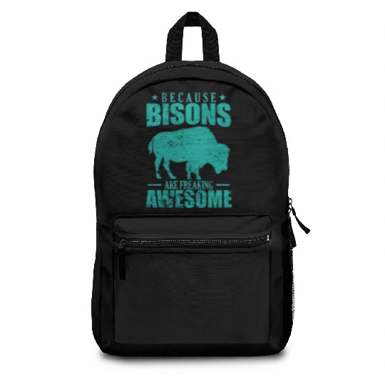 Because Bisons are Freaking Awesome Animal Backpacks
